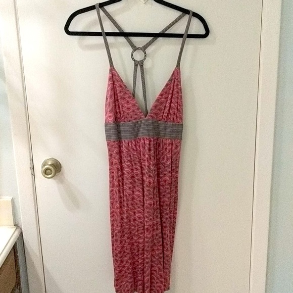 Trina Turk geometric print babydoll empire dress - Picture 5 of 12